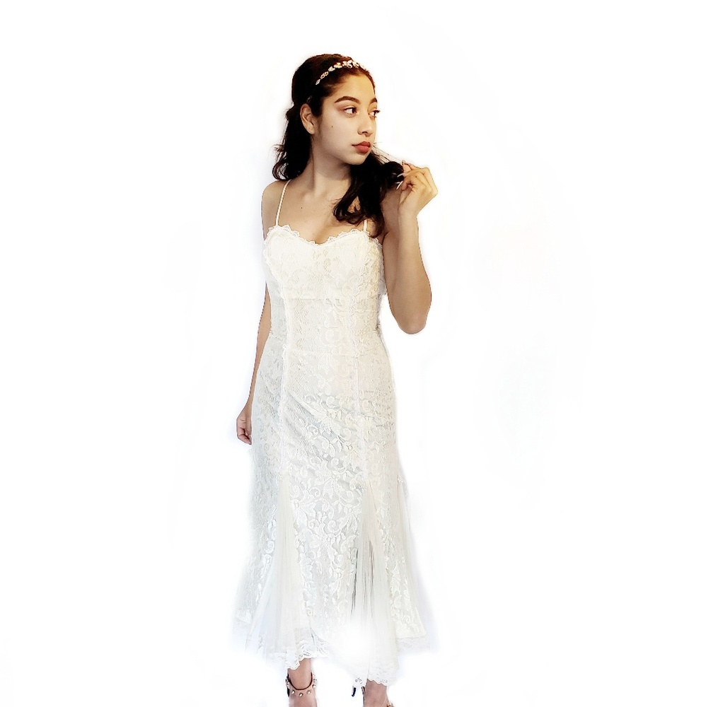 Vintage 1980's New Leaf by Samir Dress size 7/8
